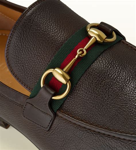 gucci brown bit loafers|Gucci horsebit platform loafer.